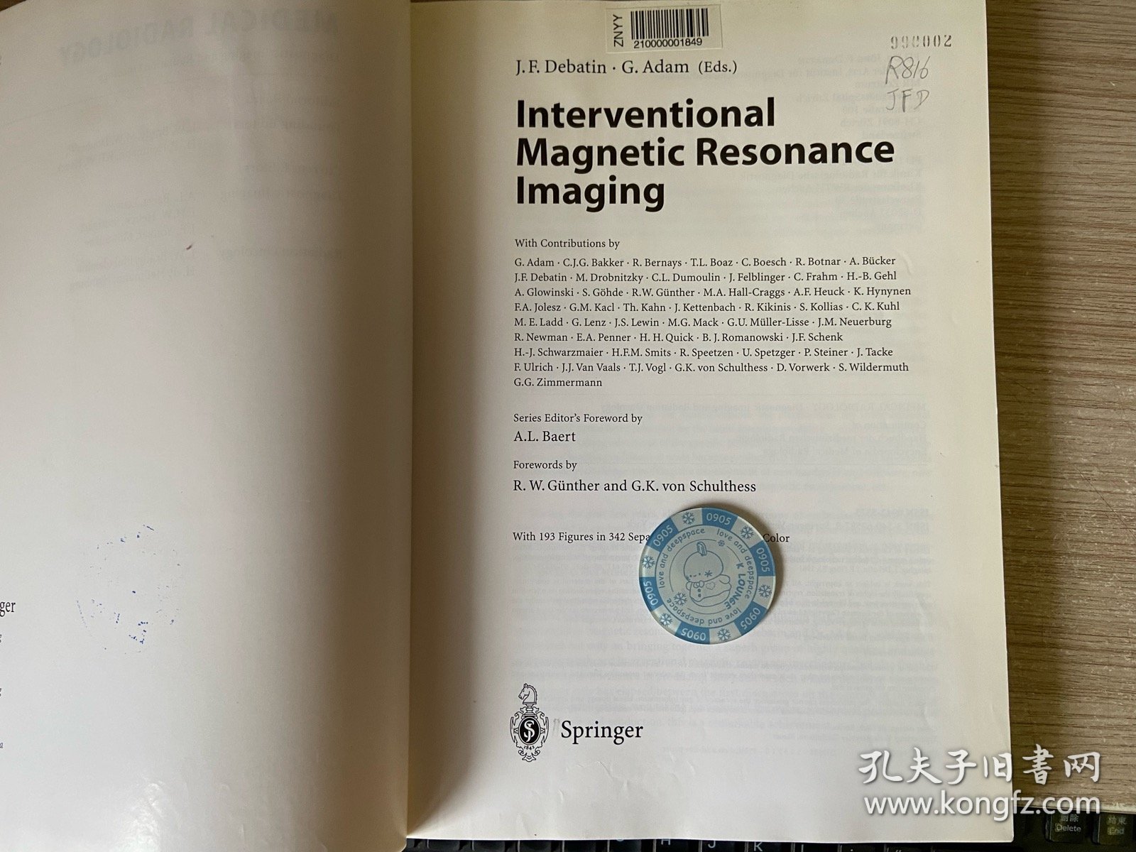 【英文原版】Interventional Magnetic Resonance Imaging 介入性磁共振成像