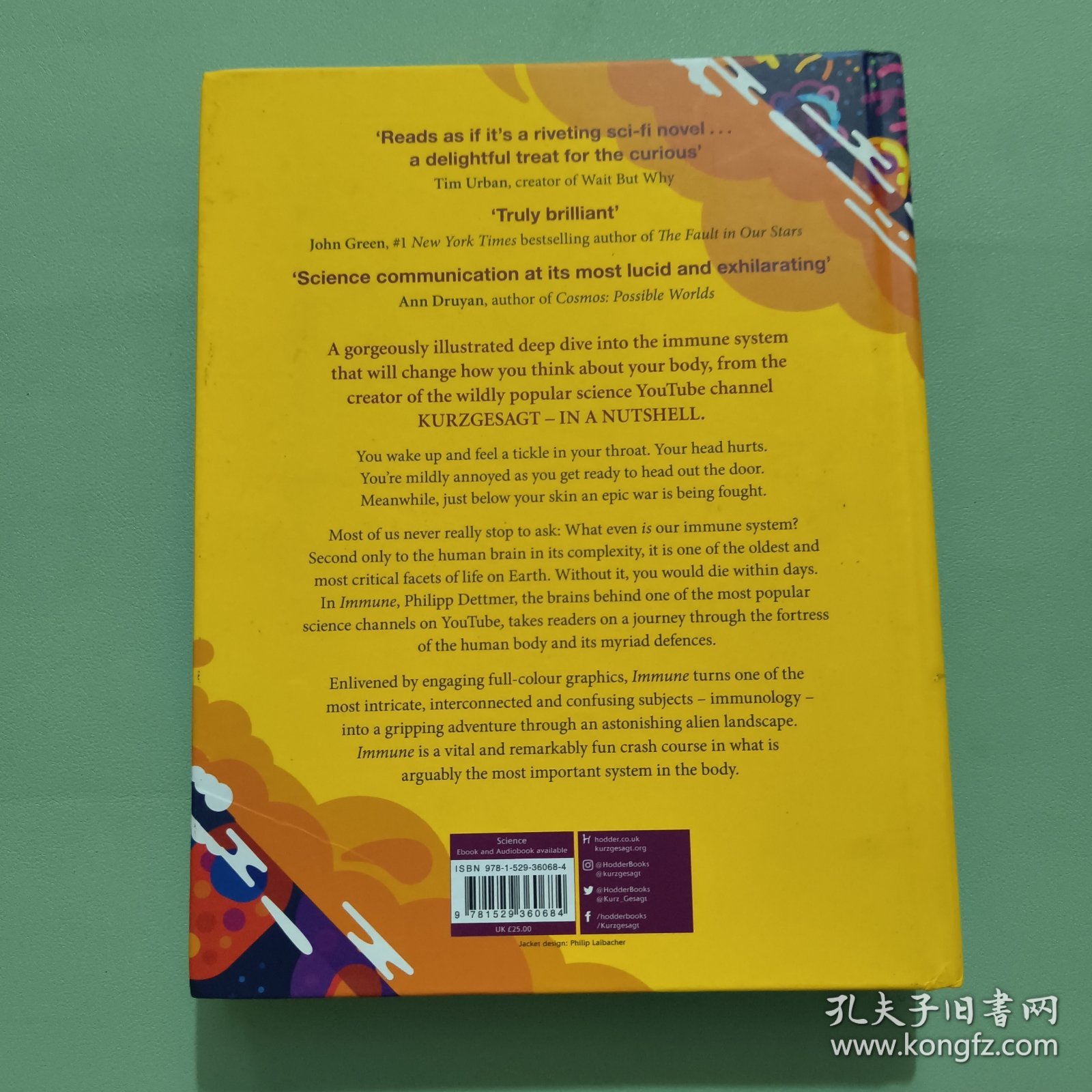 英文原版 Immune 免疫 让你活着的神秘系统之旅 英文版 进口英语原版书籍