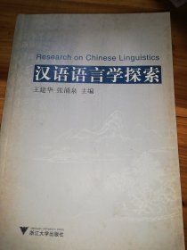 汉语语言学探索