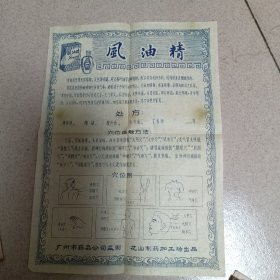 风油精说明书