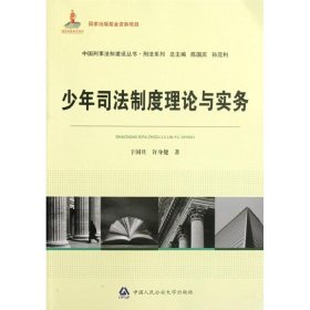 国家出版基金资助项目·中国刑事法制建设丛书·刑法系列：少年司法制度理论与实务