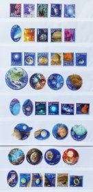 日本信销邮票～《天体》1-4集40全
