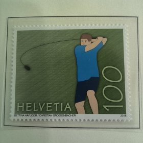 瑞士2018年传统体育-霍努森 新 1全 外国邮票