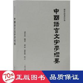 中国语言文字学纲要