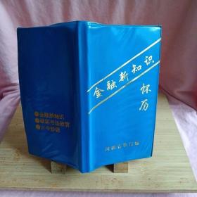 1994金融新知识书法怀历