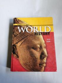 Prentice Hall World History 单卷本世界史【超大开本，精装，铜版纸彩印】