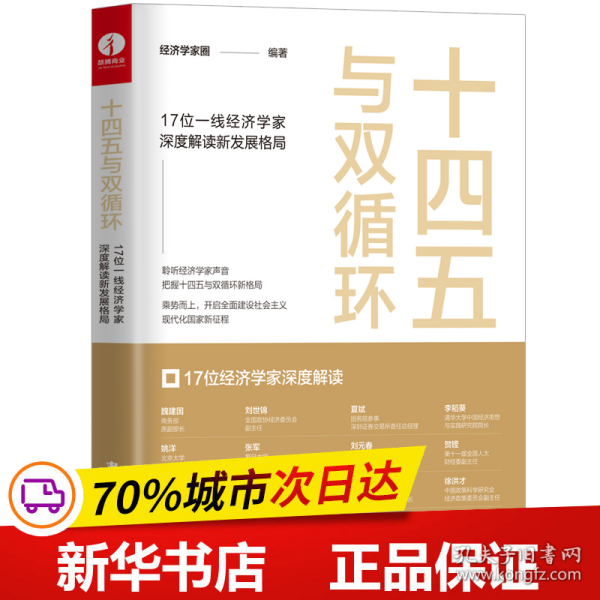 十四五与双循环:17位一线经济学家深度解读新发展格局（国内大循环国内国际双循环）