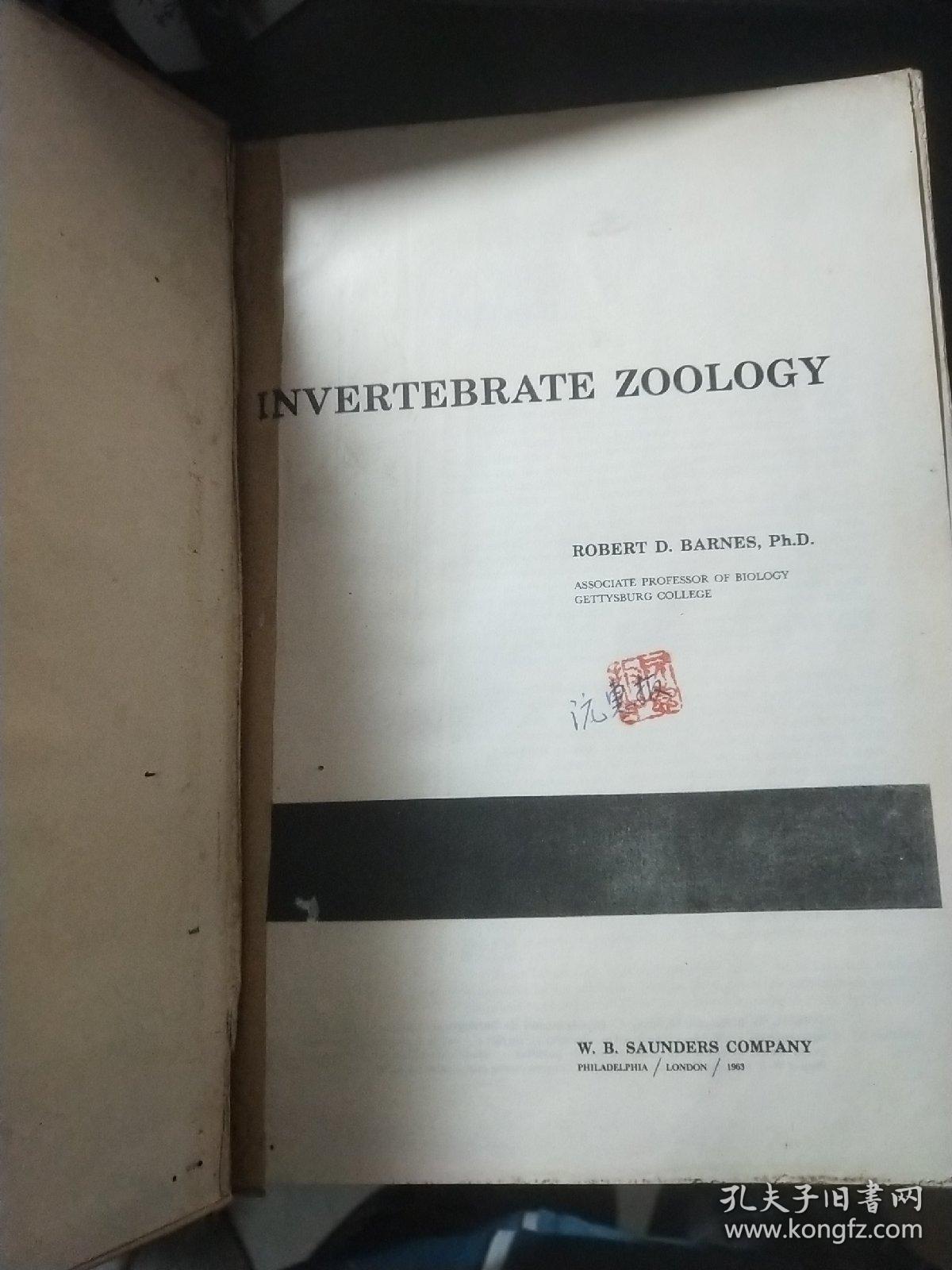 INVERTEBRATE ZOOLOGY