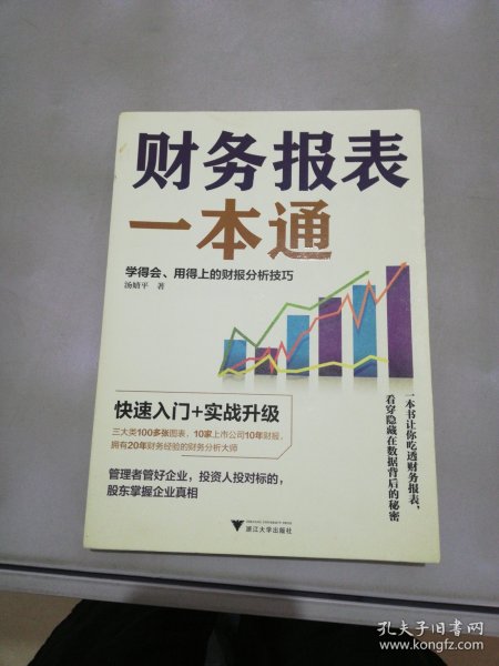 财务报表一本通：学得会、用得上的财报分析技巧