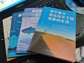 努力奋斗（4册）你不努力谁也给不了你想要的生活+将来的你一定感谢现在拼命的自己+余生很贵请勿浪费+别在吃苦的年纪选择安逸/TH1