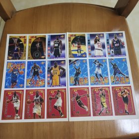 NBA全明星殿堂球星卡独家奉送 2大张