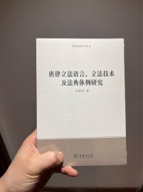 唐律立法语言、立法技术及法典体例研究