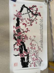 当代梅痴，李苦禅大师弟子，已故90岁黄悌老师精品之作