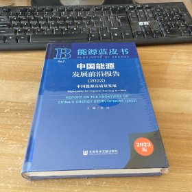 能源蓝皮书:中国能源发展前沿报告2023中国能源高质量发展 精装塑封见图