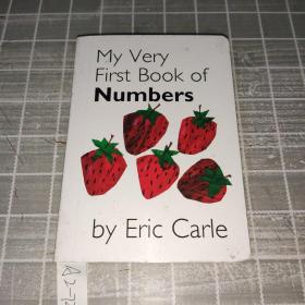 （纸板书）My Very First Book of Numbers   Board book    我的第一本数字书