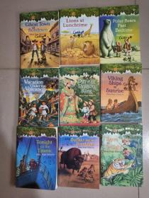 英文版：MAGIC TREE HOUSE （Midnight on the moon;Afternoon on the amazon;Night of the ninjas;Mummies in the morning;The knight at dawn;Sunset of the sabertooth）外文小说   1一28  （缺少16）共27本