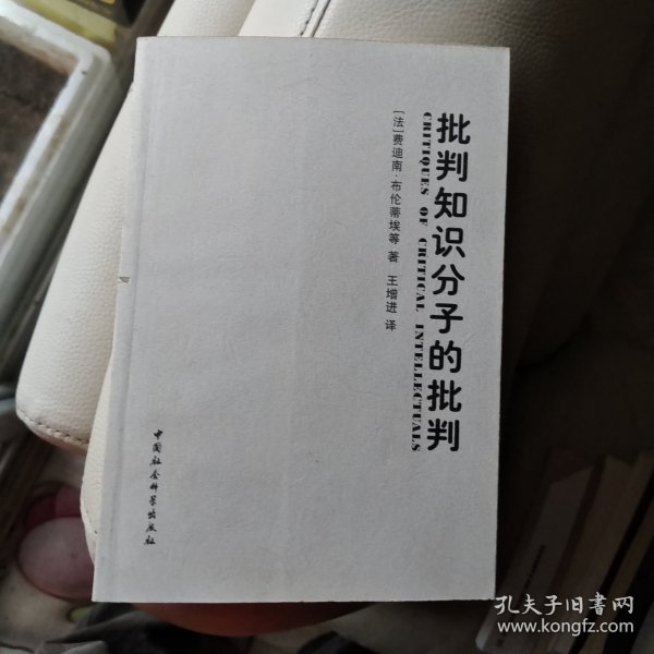 批判知识分子的批判