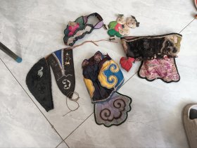绣花帽子，抹额