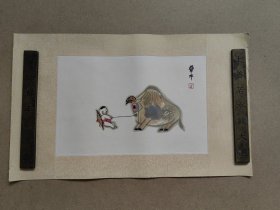 贾峰作品《犟牛》