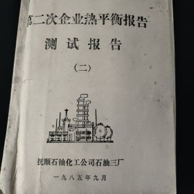 第二次企业热平衡报告测试报告(二)