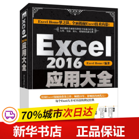 Excel 2016应用大全