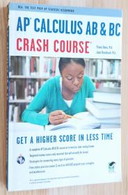 英文书 AP® Calculus AB & BC Crash Course by J. Rosebush (Author), Staff of REA (Author), Advanced Placement  (Author), Calculus Study Guides (Author)