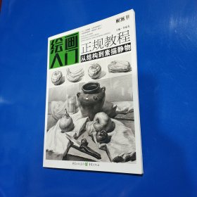 绘画入门正规教程——从结构到素描静物 (平装正版库存书现货实拍图 未翻阅 未使用过)