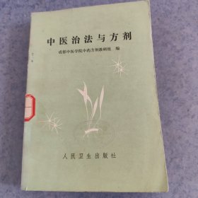 中医治法与方剂