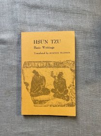 Hsün Tzu: Basic Writings 荀子作品选【华兹生翻译，狄培理作序。哥伦比亚大学出版社，英文版】有少许笔迹 Hsun Tzu