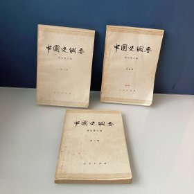 中国史纲要 二 三 四 3册合售