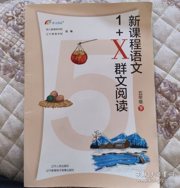 新课程语文五年级下1+x群文阅读