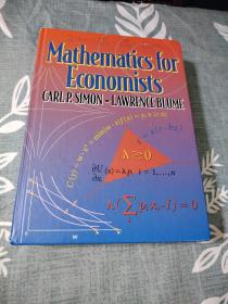 经济学中的数学 Mathematics for Economists
