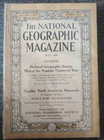 National Geographic 国家地理杂志英文版1918年5月
