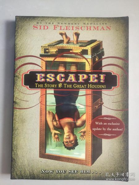 Escape!: The Story of the Great Houdini 英文原版 逃脱术 大16开