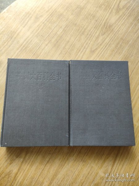 中国大百科全书.美术1、2（Ⅰ、Ⅱ）全二册 2册合售（精装本）