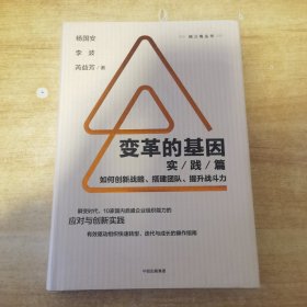 变革的基因：如何创新战略、搭建团队、提升战斗力（实践篇）