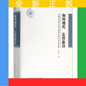 如何現(xiàn)代　怎樣新詩：中國詩歌現(xiàn)代性問題學術研討會論文集