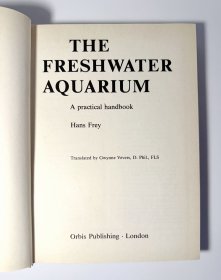 THE FRESHWATER AQUARIUM A practical handbook 淡水水族箱实用手册
