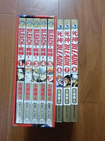 BLEACH  死神  1-5、6-8。1～8全