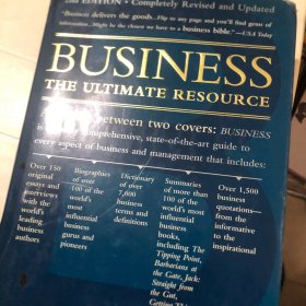 BUSINESS THE ULTIMATE RESOURCE