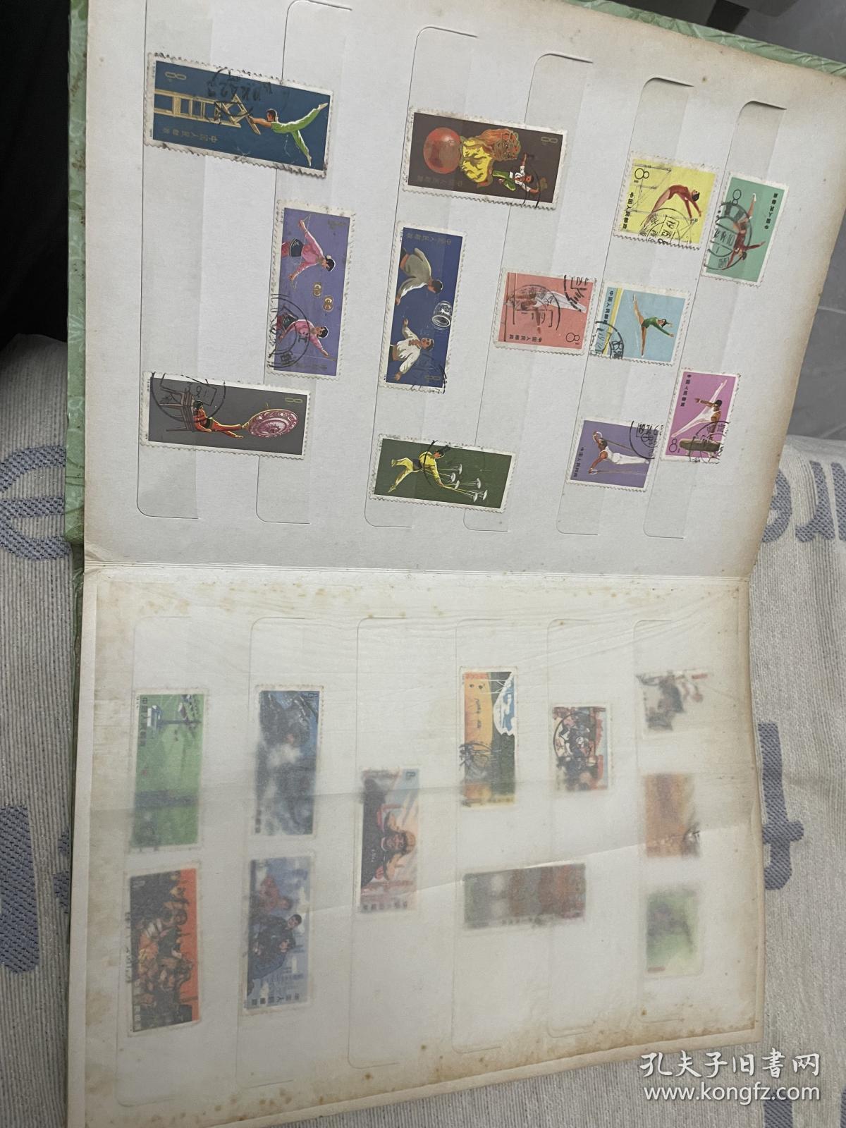 老集邮家收藏1974-1991邮票大全T票2本 没有猴票 实物拍照 大多都在 没核对，以照片为主。没动过。信销票大全 2大本
与J票大全合售9000