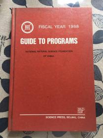 Guide To Programs  fiscal year 1988