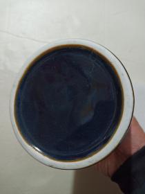 钧瓷双辅首酒瓶