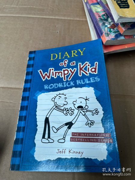 Diary of a wimpy kid #2 rodricd rules 小屁孩日记 2 （美国版，平装）