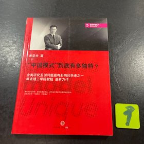 “中国模式”到底有多独特？