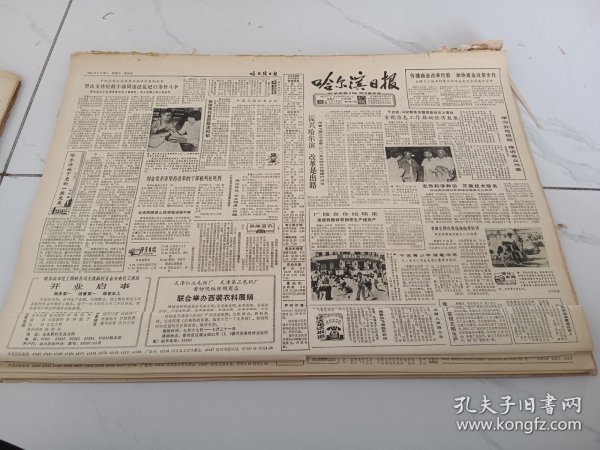 哈尔滨日报1984年7月18日，兰西姑娘告状记