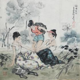 吴吉仁(1948.4—)江西临川人。擅长油画、儿童画、装潢。1992年毕业于江西师范大学夜大。先后任职于江西化工石油机械厂、江西省农业展览馆，现任江西美术出版社编辑。磨漆画《古国妙造》入选中国漆画展；宣传画《竞赛——友谊》入选中国体育展。另有油画《曙光在前》、《三个帽摊》等。68X68