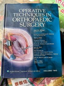 Operative Techniques in Orthopaedic Surgery ]