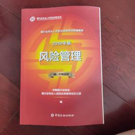 银行从业资格考试教材2019风险管理（2019年版）（初、中级适用）