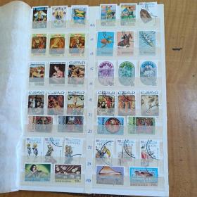 英属格林纳达邮票78枚，非常精美，部分新票，包邮！